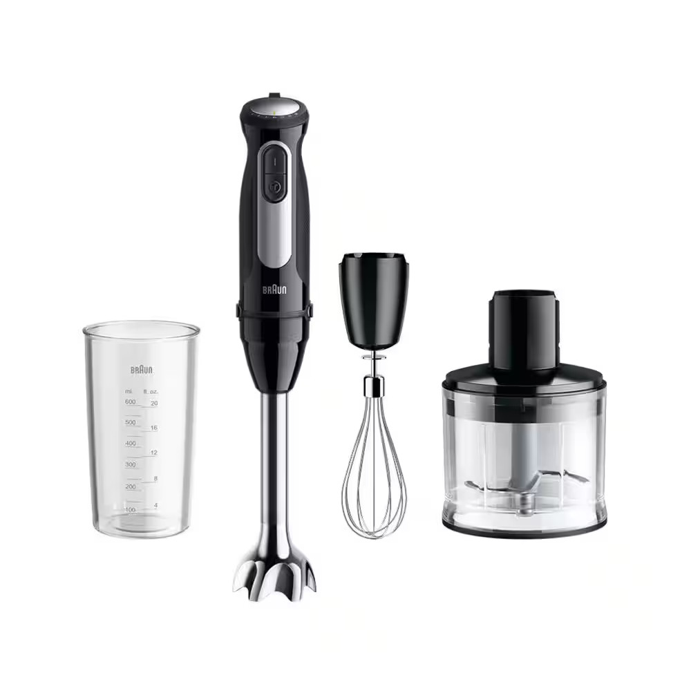 Braun Hand Blender | MQ55236M MultiQuick 5 Pro | Hand Blender | 750 W | Number of speeds 25 | Turbo mode | Black