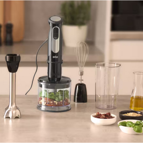 Braun Hand Blender | MQ55236M MultiQuick 5 Pro | Hand Blender | 750 W | Number of speeds 25 | Turbo mode | Black