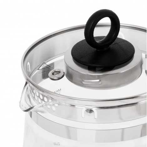 Adler Kettle | AD 1299 | Electric | 2200 W | 1.5 L | Glass | 360 rotational base | Black