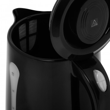 Adler Kettle | AD 1244 | Electric | 1850 W | 2.5 L | Plastic | 360 rotational base | Black