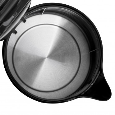 Adler Kettle | AD 1244 | Electric | 1850 W | 2.5 L | Plastic | 360 rotational base | Black