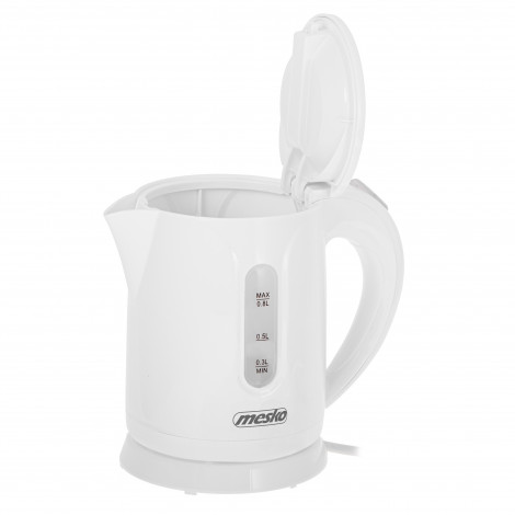 Mesko Kettle | MS 1376 | Electric | 850 W | 0.8 L | Plastic | 360 rotational base | White