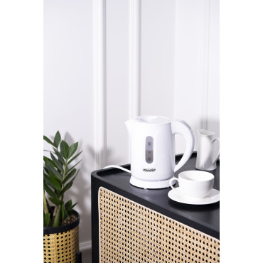 Mesko Kettle | MS 1376 | Electric | 850 W | 0.8 L | Plastic | 360 rotational base | White