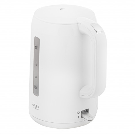 Adler Kettle | AD 1386 | Electric | 1850 W | 2.2 L | Plastic | 360 rotational base | White