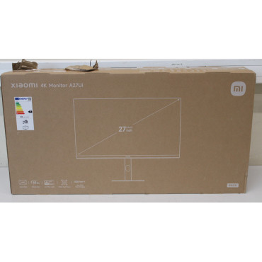 Xiaomi SALE OUT. | 4K Monitor A27Ui EU | 27 " | IPS | UHD | 16:9 | 60 Hz | 6 ms | 3840 x 2160 pixels | 360 cd/m | HDMI ports qua