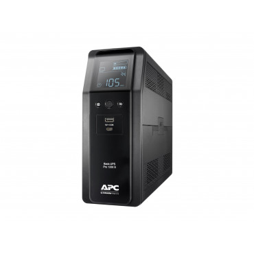 APC Back UPS Pro BR 1200VA, Sinewave,8 Outlets, AVR, LCD interface | Schneider Electric
