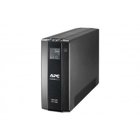 APC Back UPS Pro BR 1300VA, 8 Outlets, AVR, LCD Interface | Schneider Electric