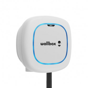 Wallbox Electric Vehicle charge | Pulsar Max | 22 kW | Wi-Fi, Bluetooth | 5 m | White