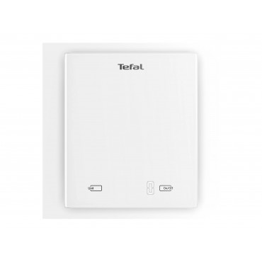 TEFAL Digital Kitchen Scale | Essential BC5504V0 | Graduation 1 g | White