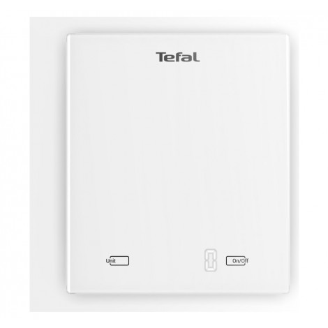 TEFAL Digital Kitchen Scale | Essential BC5504V0 | Graduation 1 g | White