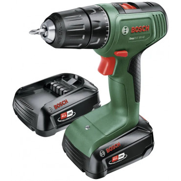 Bosch | Cordless Drill Driver EasyDrill 18V-40, 2 x 2.0 Ah