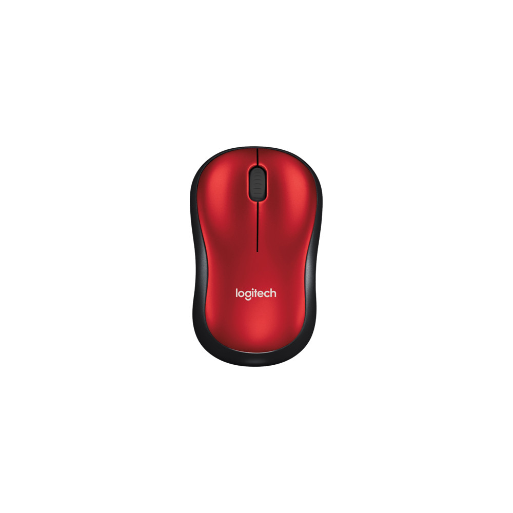Logitech | Mouse | M185 | Wireless | Red