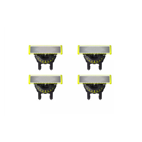Philips | Replaceable Blade (4 pcs) | OneBlade QP440/50 | Black/Green