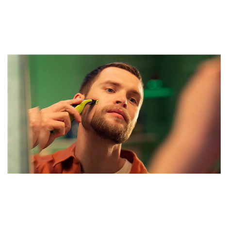 Philips | Replaceable Blade (4 pcs) | OneBlade QP440/50 | Black/Green