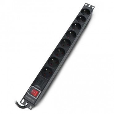 LANBERG PDU 19inch 1U 16A...