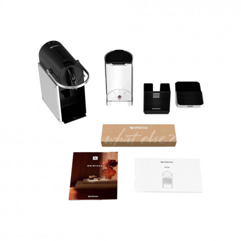 Delonghi | Coffee Maker | EN127.S Nespresso Pixie | Pump pressure 19 bar | Capsule | 1260 W | Silver