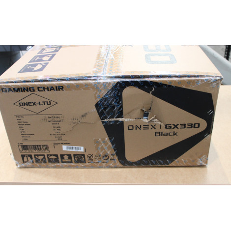 SALE OUT. Onex PVC Nylon caster Metal | Onex | Gaming chairs | GX330 Series | Black | DAMAGED PACKAGING