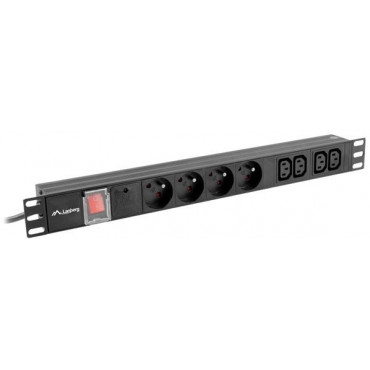 LANBERG PDU-04E04I-0200-IEC-BK