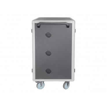 Digitus | Black | Charging Trolley 30 Notebooks / Tablets up to 16" | Pressure lock system with swiveling lever handle on the fr