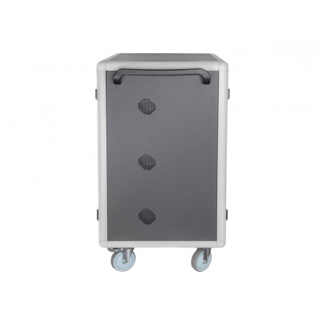 Digitus | Black | Charging Trolley 30 Notebooks / Tablets up to 16" | Pressure lock system with swiveling lever handle on the fr