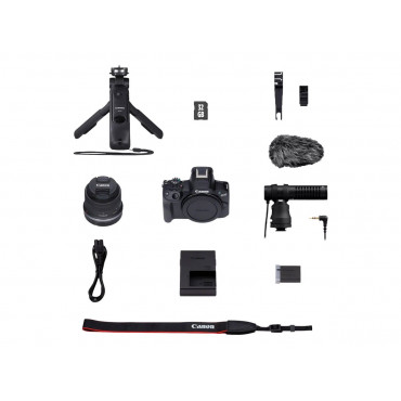 Canon | EOS R50 + RF-S 18-45mm CREATOR KIT (SIP) | Megapixel 24.2 MP | Image stabilizer | ISO sensitivity (max) 32000 | Display 