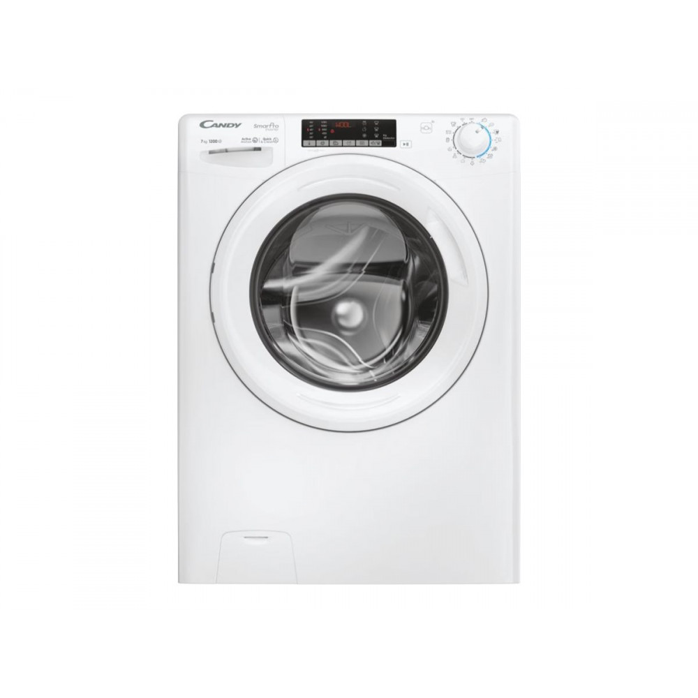 Candy | Washing Machine | CO4 274TWM6/1-S | Energy efficiency class A | Front loading | Washing capacity 7 kg | 1200 RPM | Depth
