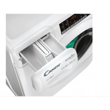Candy | Washing Machine | CO4 274TWM6/1-S | Energy efficiency class A | Front loading | Washing capacity 7 kg | 1200 RPM | Depth