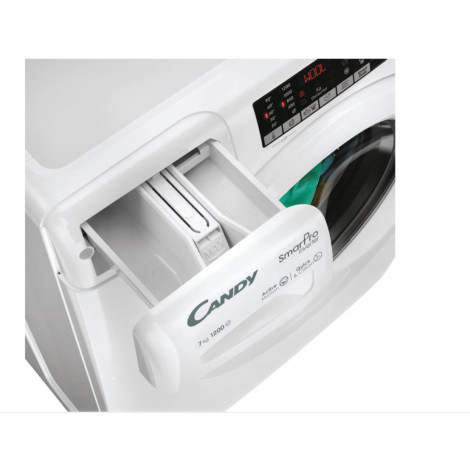 Candy | Washing Machine | CO4 274TWM6/1-S | Energy efficiency class A | Front loading | Washing capacity 7 kg | 1200 RPM | Depth