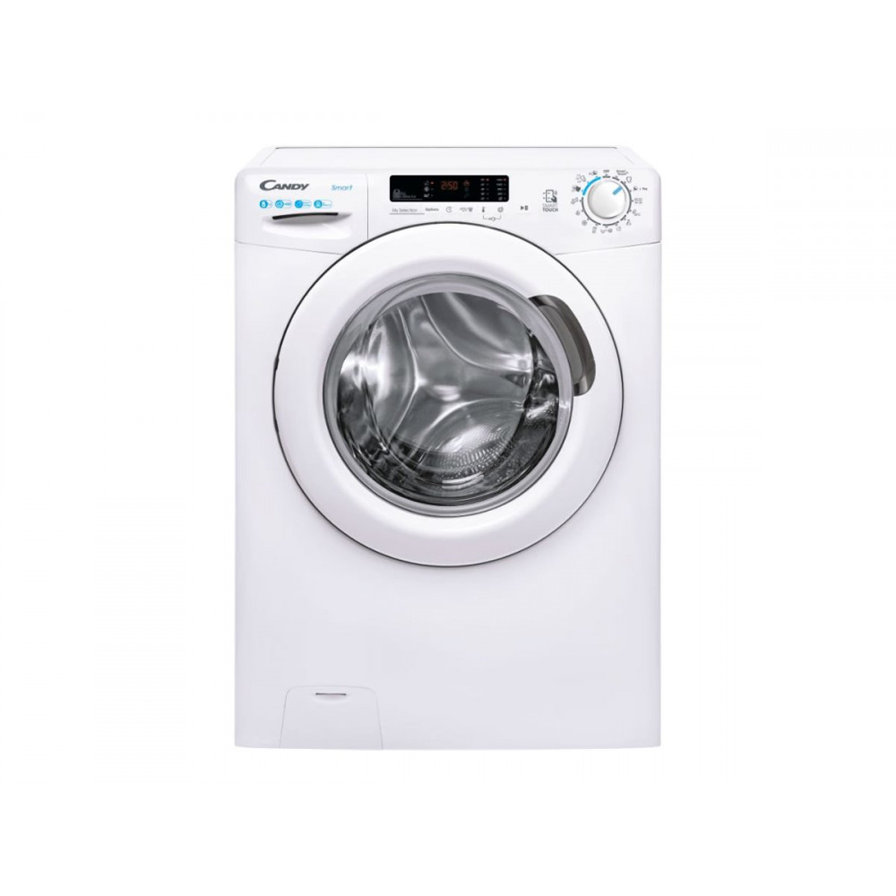 Candy | Washing Machine | CS1482DW4/1-S | Energy efficiency class B | Front loading | Washing capacity 8 kg | 1400 RPM | Depth 5