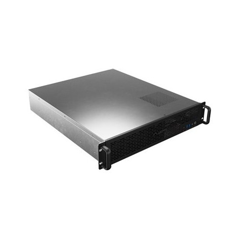 Lanberg Rackmount Server Chassis ATX 520/12 19"/2U | SC01-5202-12B | Black