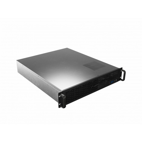 Lanberg Rackmount Server Chassis ATX 520/12 19"/2U | SC01-5202-12B | Black
