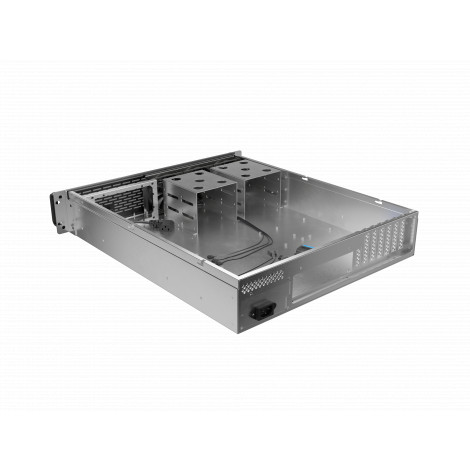 Lanberg Rackmount Server Chassis ATX 520/12 19"/2U | SC01-5202-12B | Black