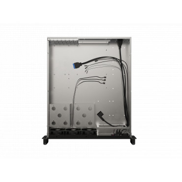 Lanberg Rackmount Server Chassis ATX 520/12 19"/2U | SC01-5202-12B | Black