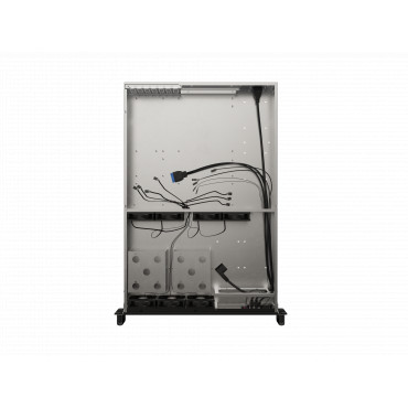 Lanberg Rackmount server chassis E-ATX 650/12 19"/2U | SC01-6502-12B