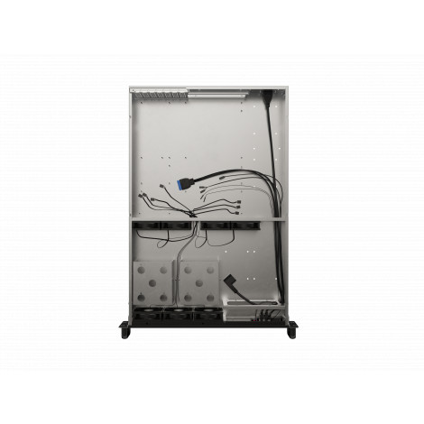 Lanberg Rackmount server chassis E-ATX 650/12 19"/2U | SC01-6502-12B