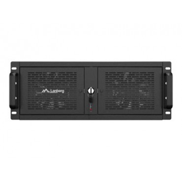 Lanberg Rackmount server chassis ATX 520/12 19"/4U | SC01-5204-12B