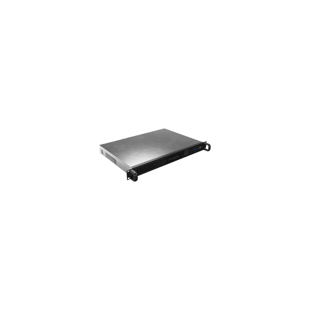 Lanberg Rackmount server chassis ITX 300/10 19"/1U | SC01-3001-10B | Black