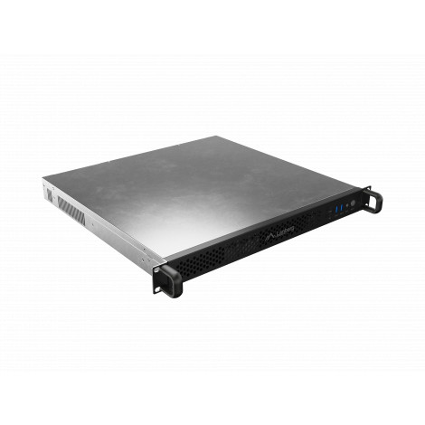 Lanberg Rackmount server chassis ATX 420/10 19"/1U | SC01-4201-10B | Black
