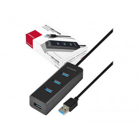 AXAGON HUE-S2BL USB3.0 CHARGING hub
