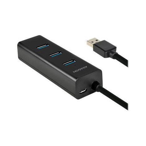 AXAGON HUE-S2BL USB3.0 CHARGING hub