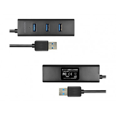 AXAGON HUE-S2BL USB3.0 CHARGING hub