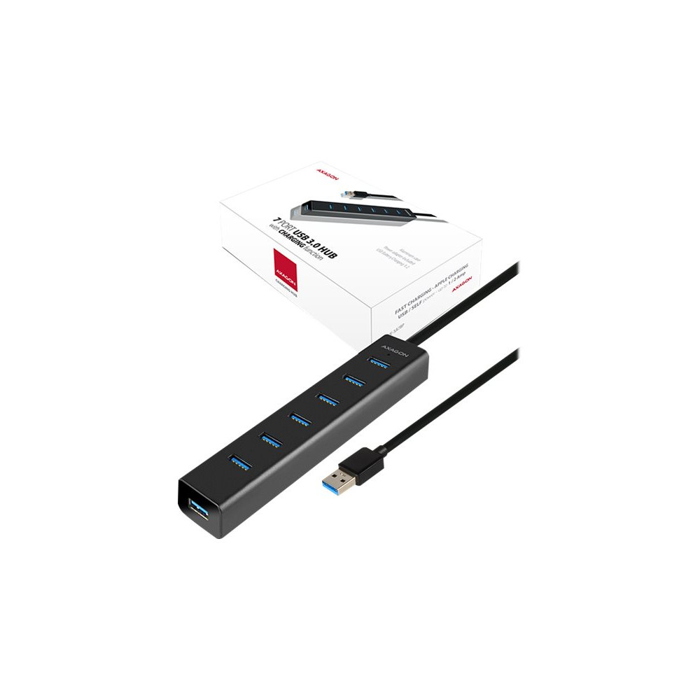 AXAGON HUE-SA7BP USB3.0 CHARGING hub