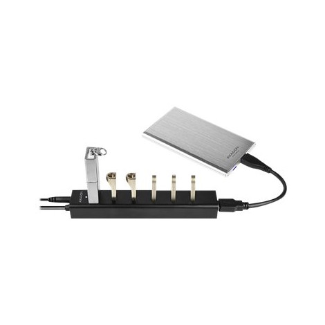 AXAGON HUE-SA7BP USB3.0 CHARGING hub