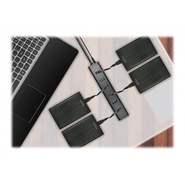 AXAGON HUE-SA7BP USB3.0 CHARGING hub