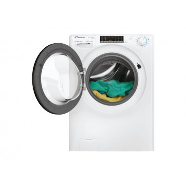 Candy CSO486TWMB6/1-S Washing Machine with Dryer, A, Inverter, Front loading, Depth 54 cm, Washing 8 kg, Drying 8 kg, White