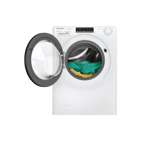 Candy CSO486TWMB6/1-S Washing Machine with Dryer, A, Inverter, Front loading, Depth 54 cm, Washing 8 kg, Drying 8 kg, White