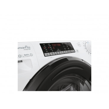 Candy CSO486TWMB6/1-S Washing Machine with Dryer, A, Inverter, Front loading, Depth 54 cm, Washing 8 kg, Drying 8 kg, White