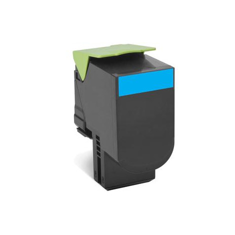 Lexmark 80C2HCE | 802HCE Cyan High Yield Corporate Cartridge (3k) | Cartridge | Cyan