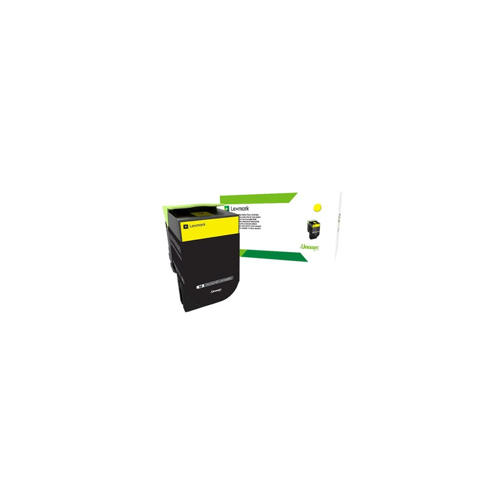 Lexmark 80C2HYE | 802HYE Yellow High Yield Corporate Cartridge (3k) | Cartridge | Yellow