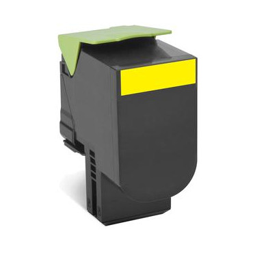 Lexmark 80C2HYE | 802HYE Yellow High Yield Corporate Cartridge (3k) | Cartridge | Yellow